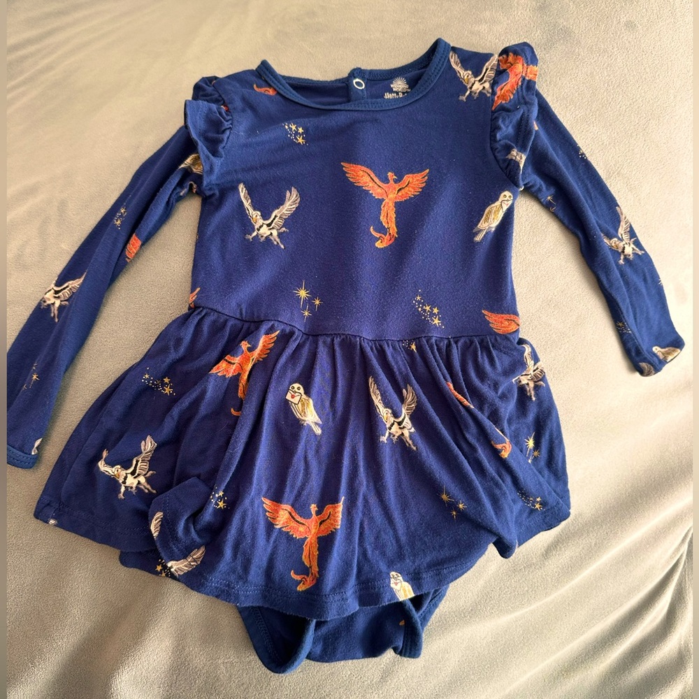 Kyte baby x Harry Potter 12-18mo long sleeve twirl bodysuit